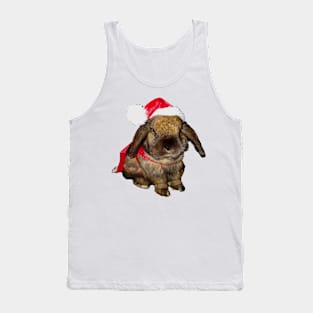 Holiday Rabbit Santa Claus Tank Top